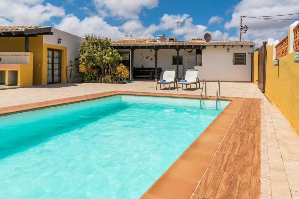 Casa Rural Con Piscina Privada Manitaga. Tuineje Exteriör bild